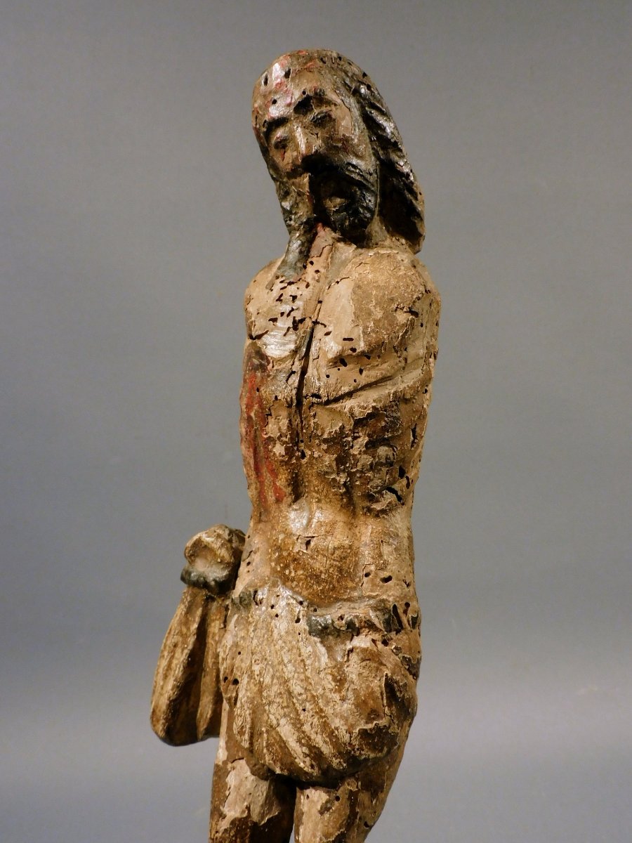 18th-century Wooden Christ  Corpus Christi, 18th Century -photo-3