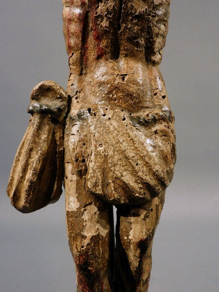18th-century Wooden Christ  Corpus Christi, 18th Century -photo-4
