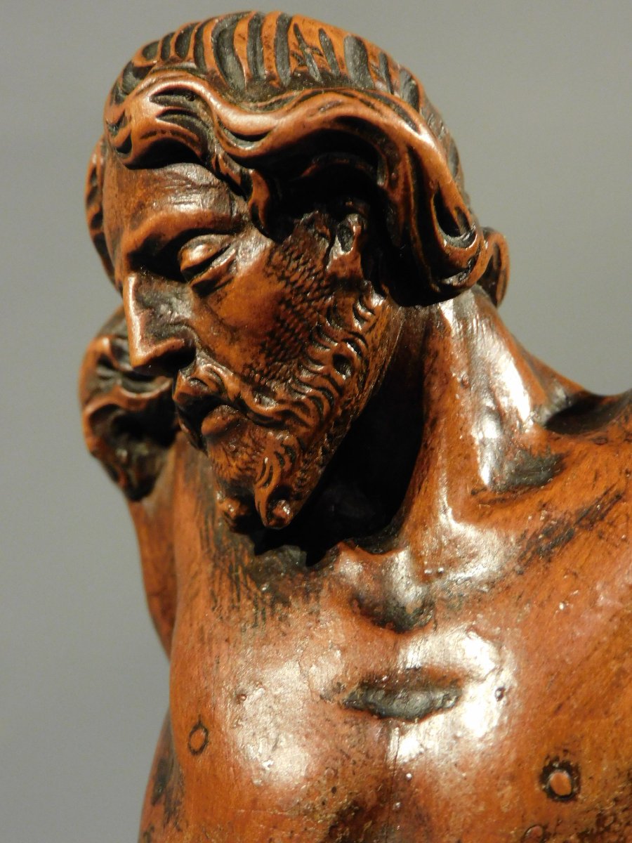 Christ en bois sculpté XVIIIe siécle  - corpus Christi 18eme 