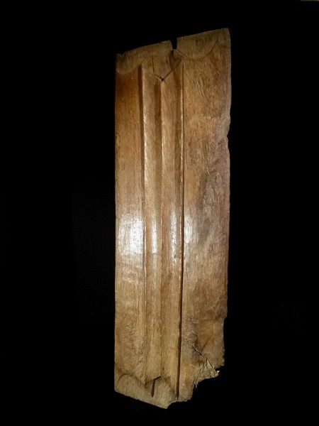 Carved Wood Panel 15th Century Haute Epoque-photo-1