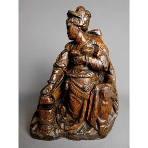 Saint Mary Magdalene In Wood 16th Century Haute Epoque