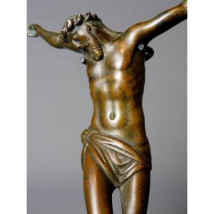 Christ In Bronze From The 17th Century Haute Epoque