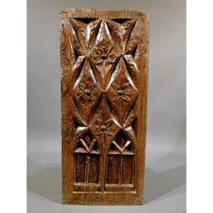 17th-century Wooden Panel