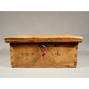 18th  - 19th Century Wooden Box 