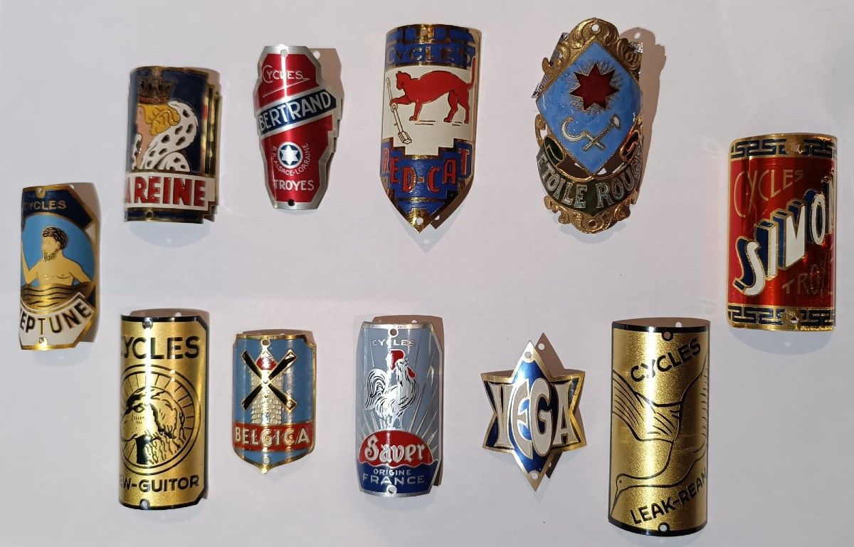 Collection de Plaque de cadre de vélo