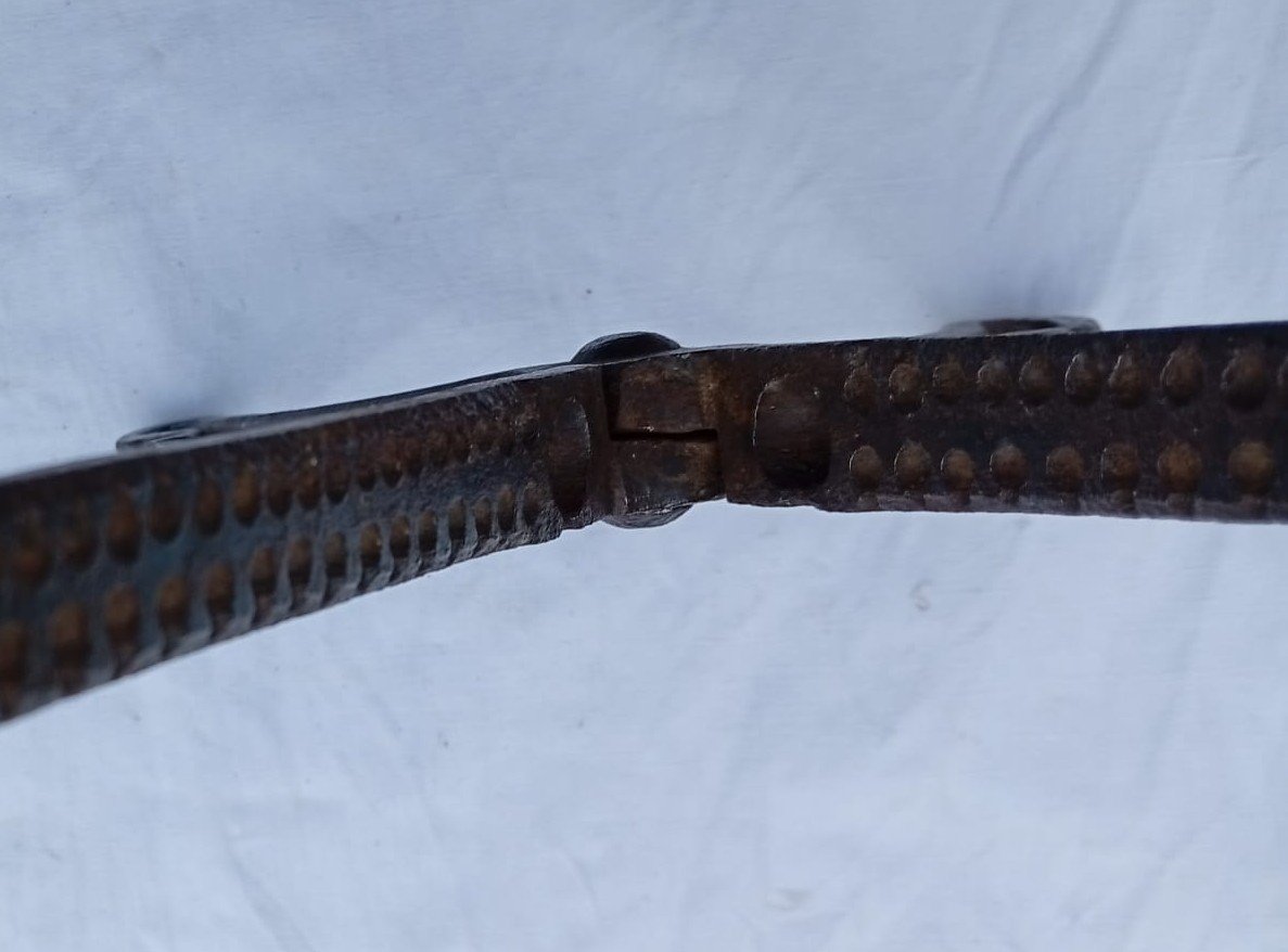 Wrought Iron Bullet Mold – 18th Century-photo-2