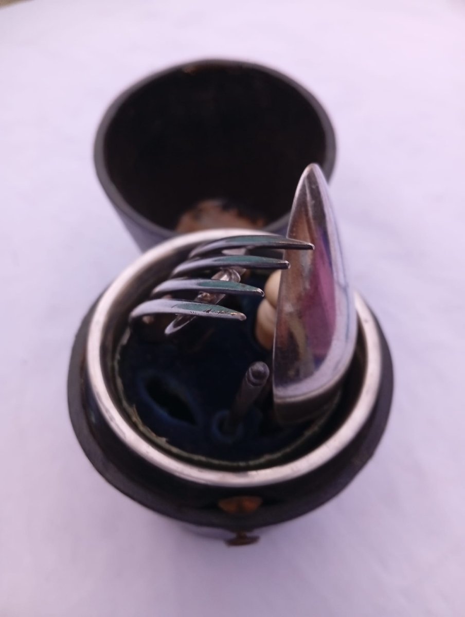 Nécessaire de pique-nique en argent-photo-3