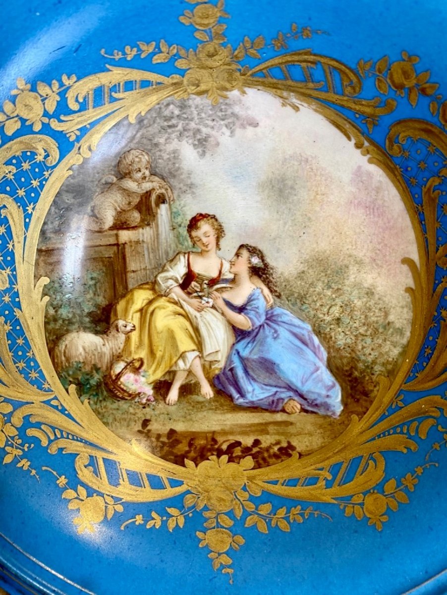 Manufacture de SÈVRES - Coupe sur Pied-photo-4