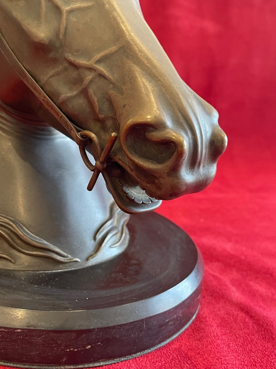 Buste de Cheval en Bronze, Vide-poches-photo-4