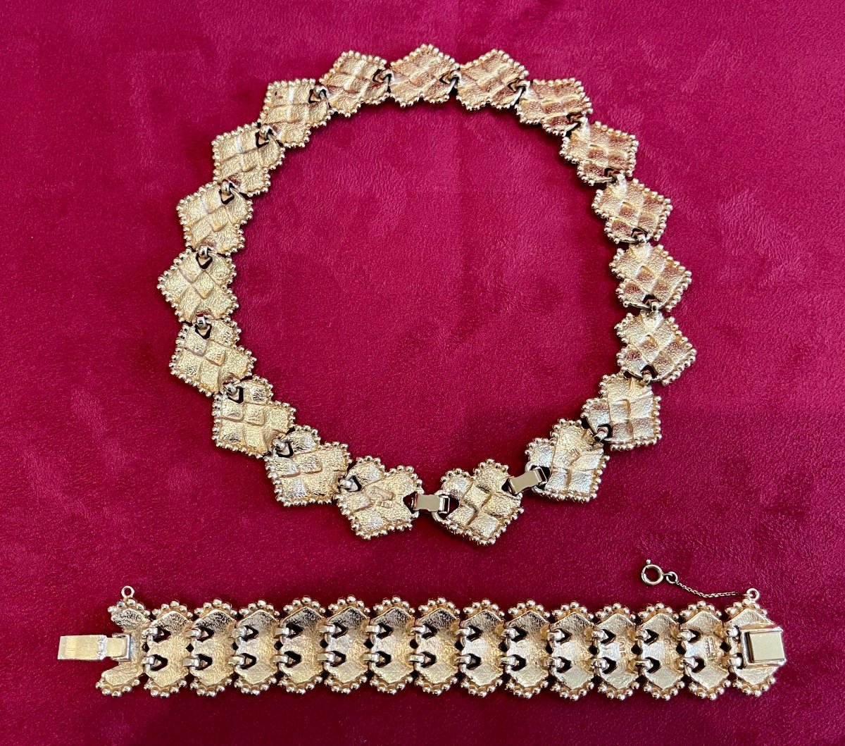 Carven - 2-piece Set, Choker Necklace & Bracelet-photo-5