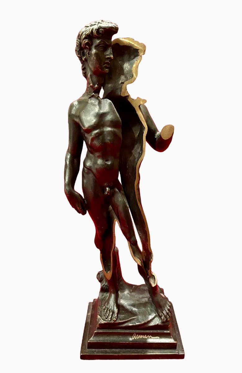 Arman - Bronze, David Or The Secret Of Beauty