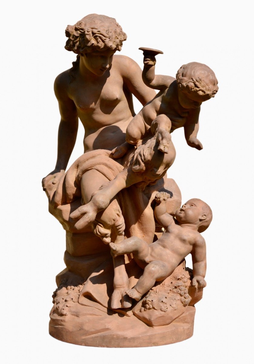 Alfred Rolle - Terracotta After Clodion