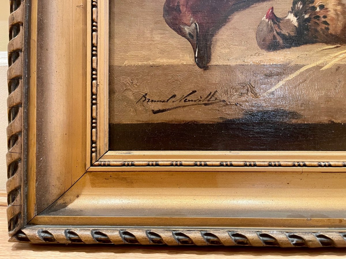 Brunel-neuville - Still Life, Oil On Canvas-photo-5