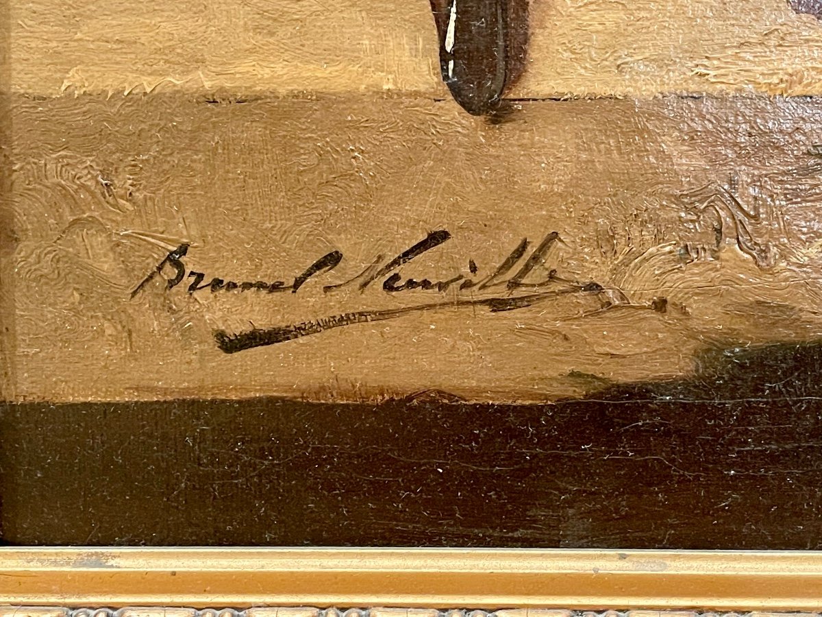 Brunel-neuville - Still Life, Oil On Canvas-photo-6