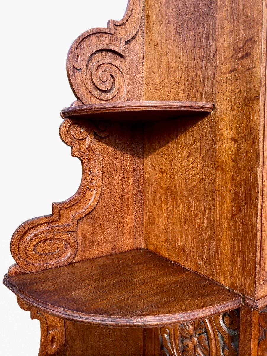 Attr. F. BARBEDIENNE - Buffet en Chêne Style Renaissance -photo-7