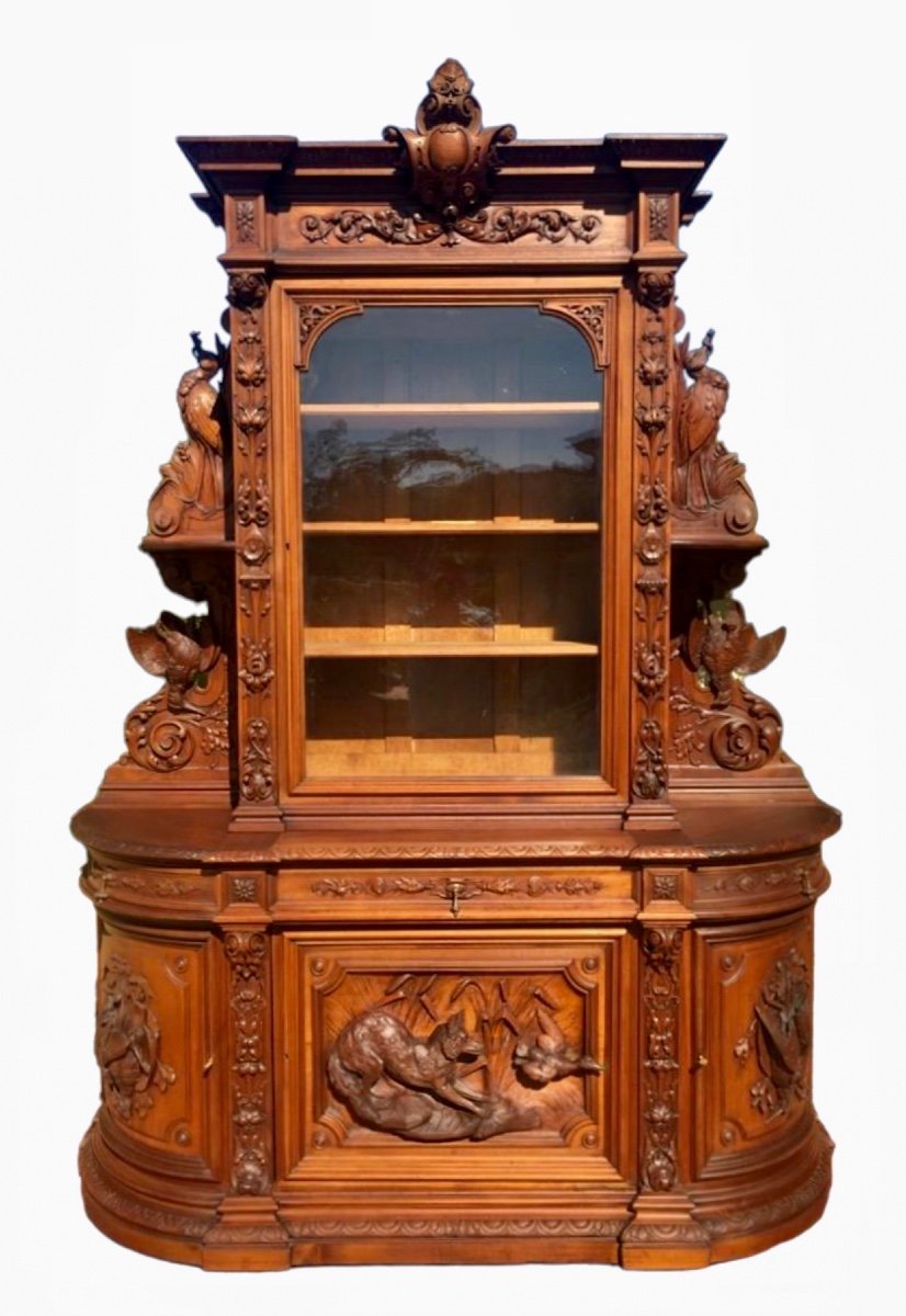 Renaissance Style Walnut Buffet