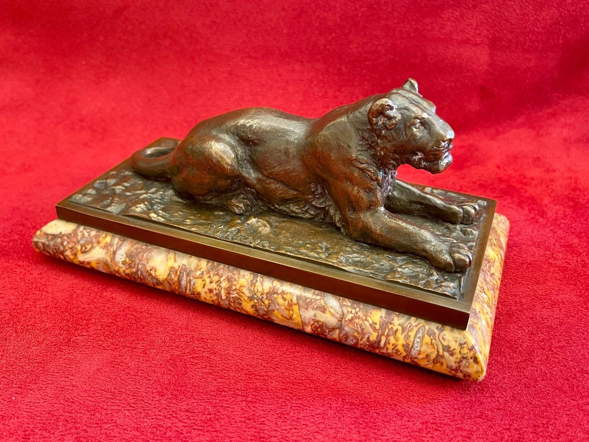 Al Barye - Bronze, The Lying Lioness
