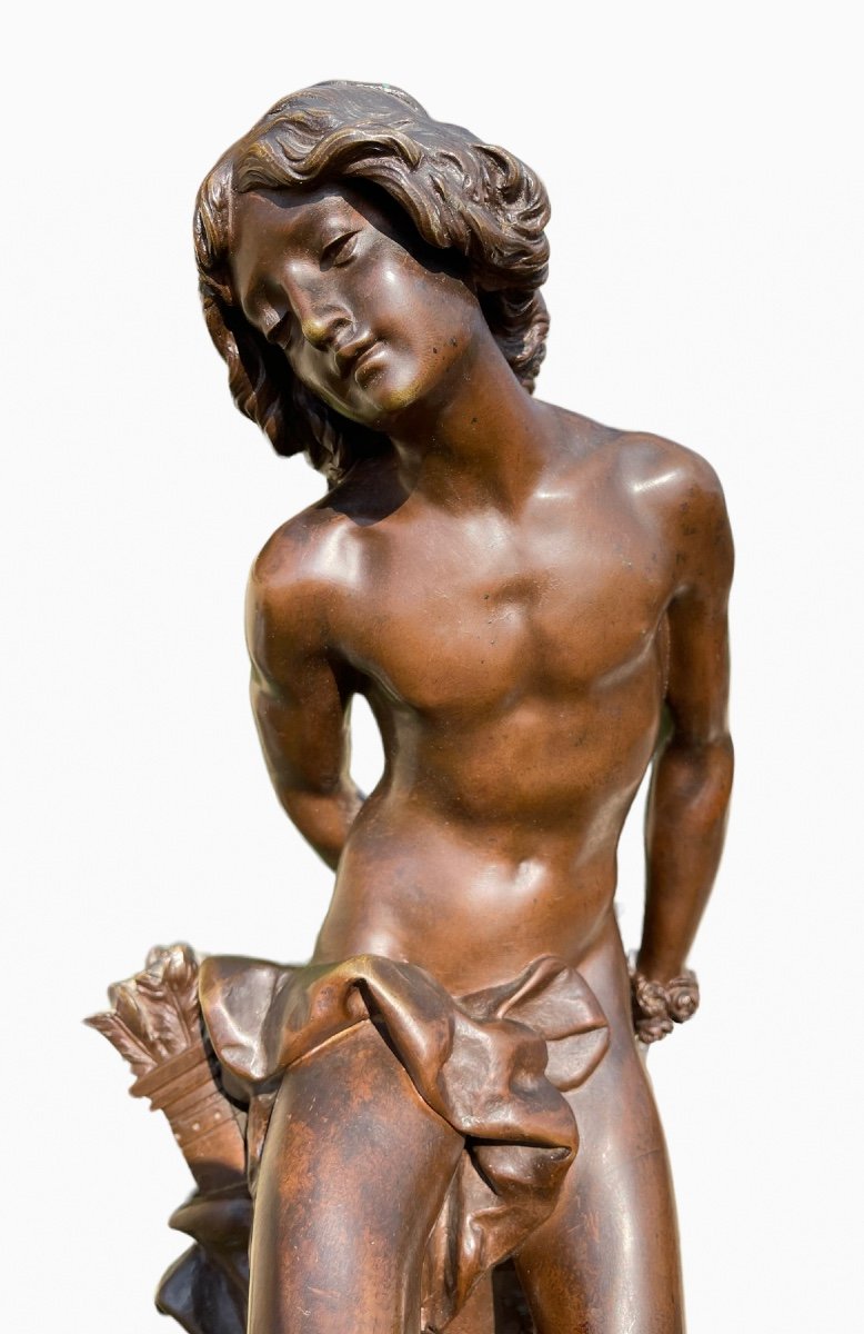 Henri PLÉ - Bronze « Cupidon »-photo-2