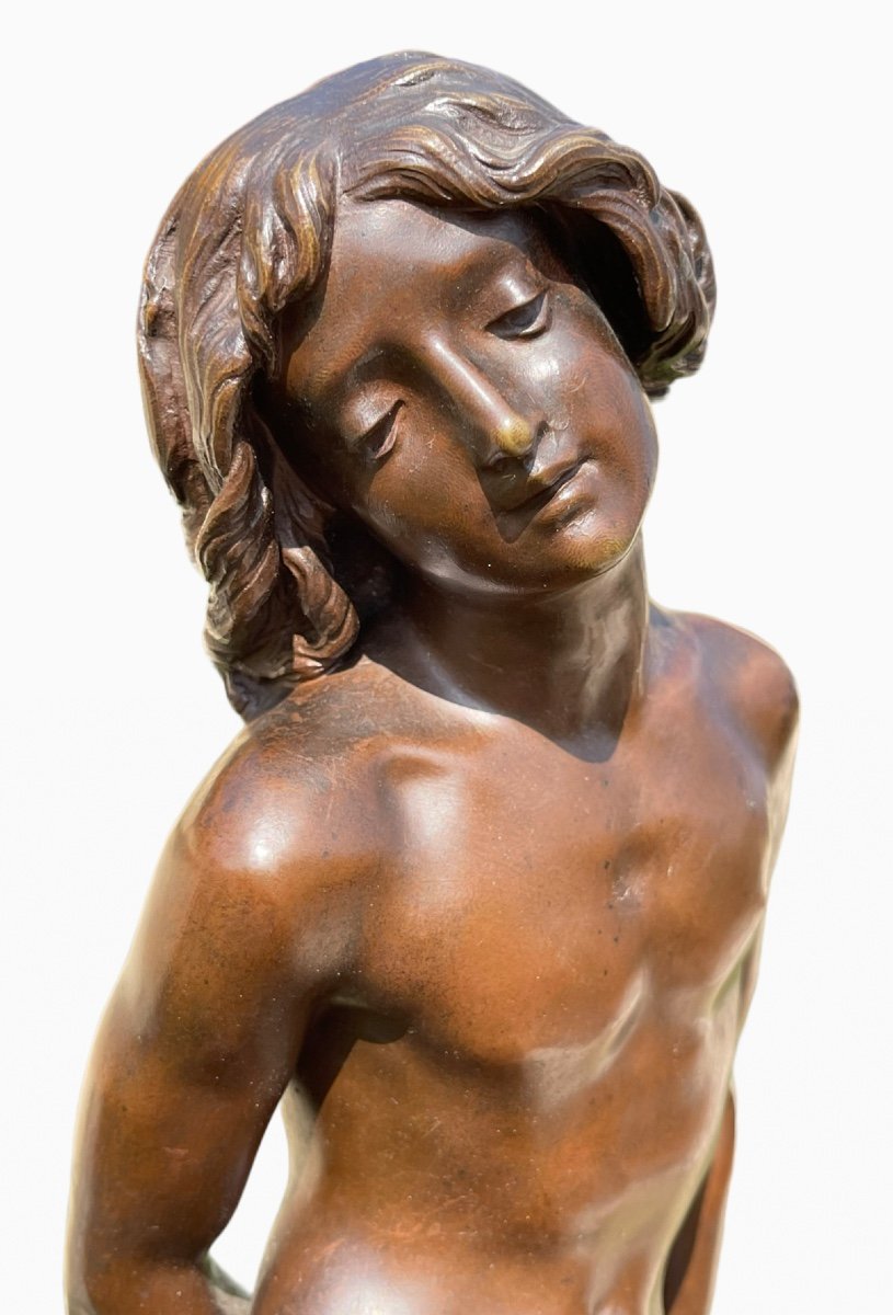 Henri PLÉ - Bronze « Cupidon »-photo-3