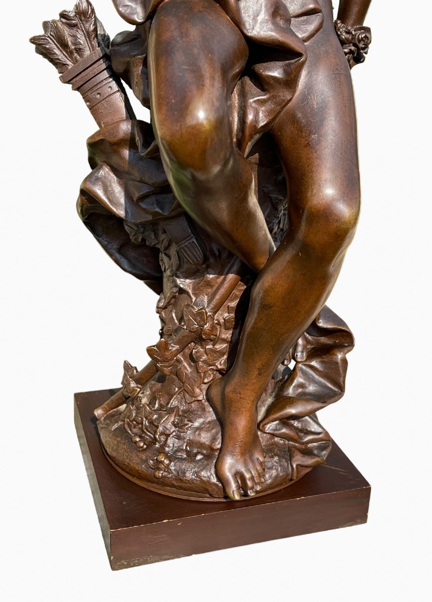 Henri PLÉ - Bronze « Cupidon »-photo-4