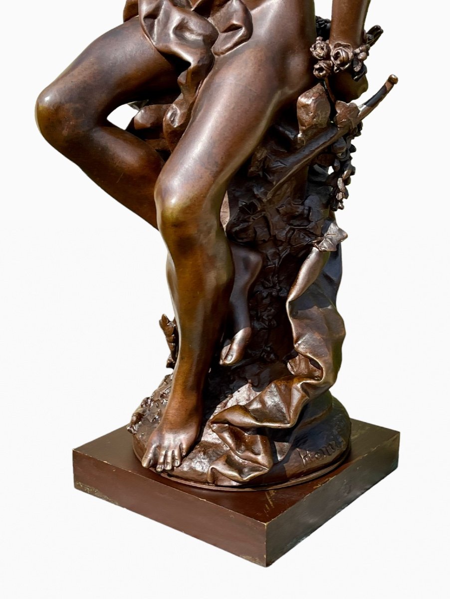 Henri PLÉ - Bronze « Cupidon »-photo-1