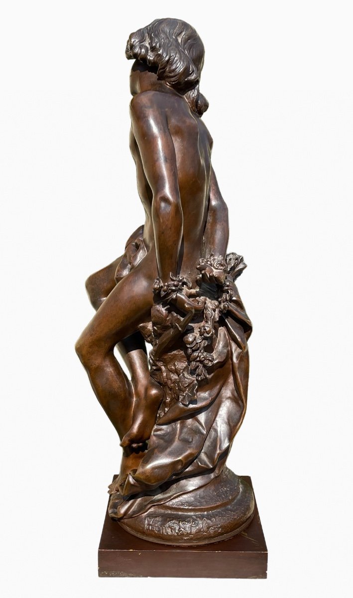 Henri PLÉ - Bronze « Cupidon »-photo-2