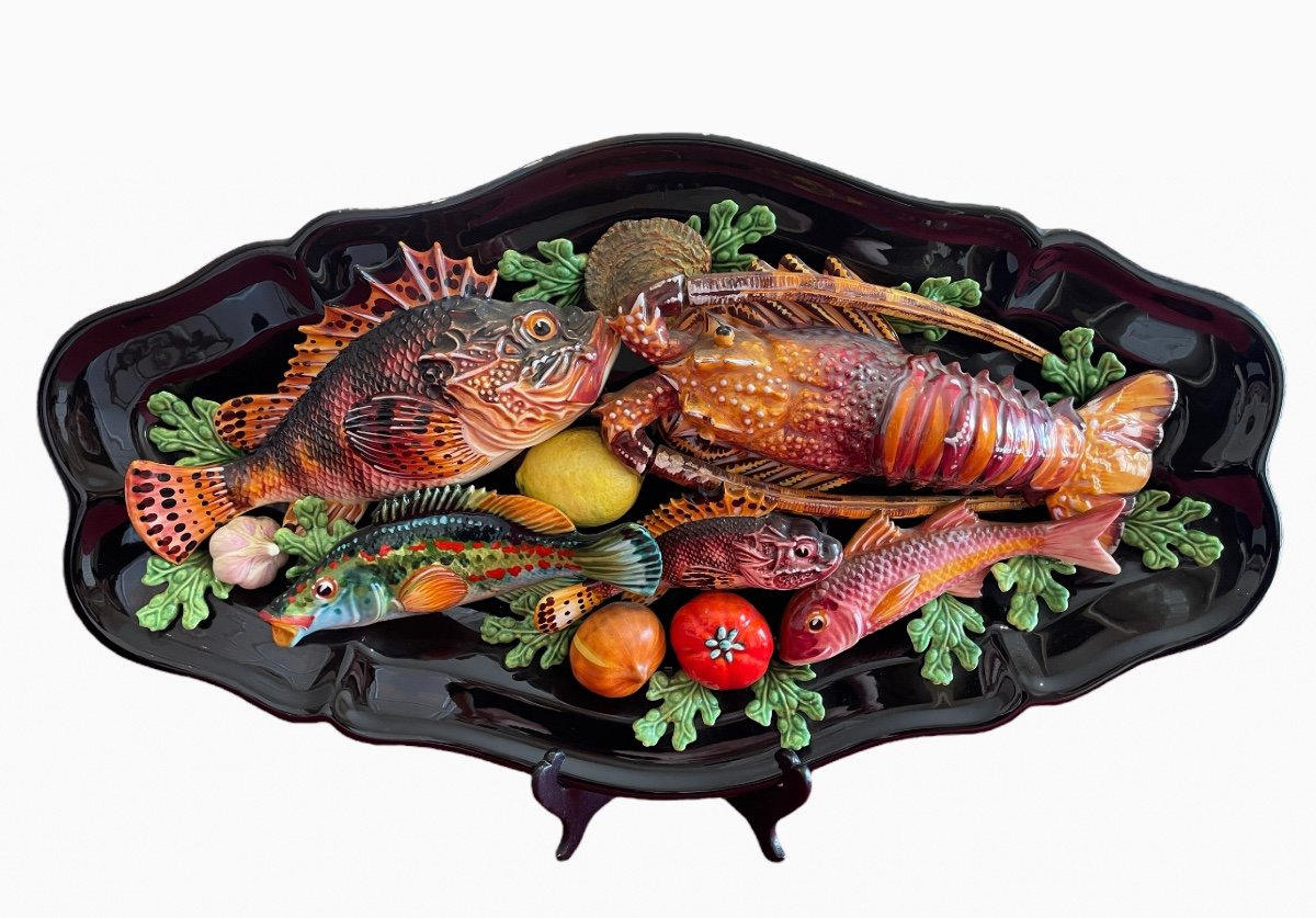 Vallauris - Set Of 3 Fish & Seafood Dishes-photo-2