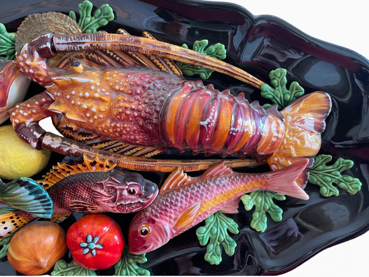 Vallauris - Set Of 3 Fish & Seafood Dishes-photo-4