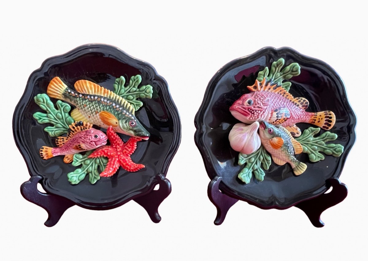 Vallauris - Set Of 3 Fish & Seafood Dishes-photo-4