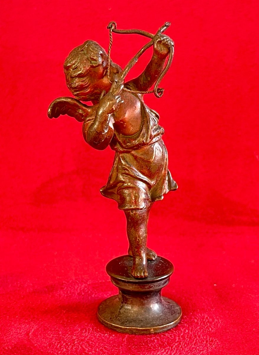CUPIDON - Sceau à Cacheter en Bronze 