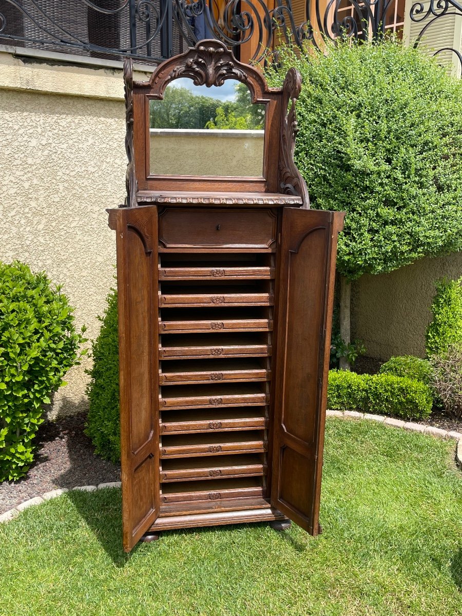 Cabinet With Drawers / Cartonnier / Secretary / Semainier / Cabinet-photo-3