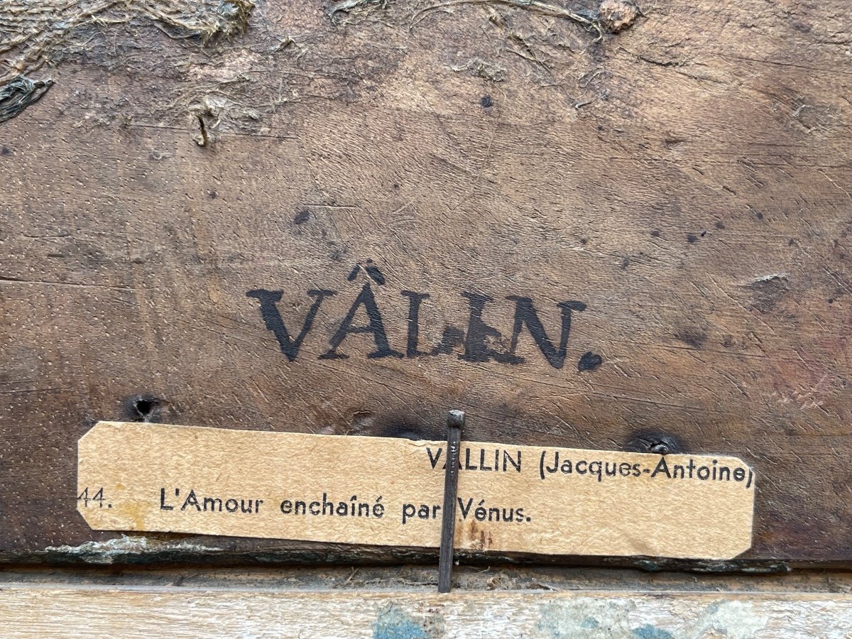 Jacques-Antoine VALLIN - L’ Amour Enchaîné par Vénus -photo-6
