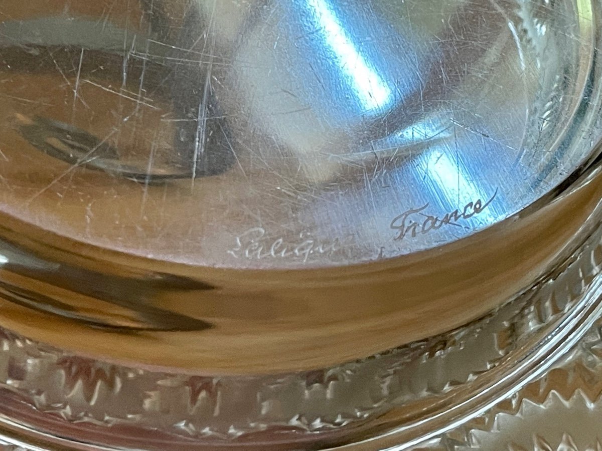 LALIQUE France - Coupe en Cristal modèle Auriac-photo-6