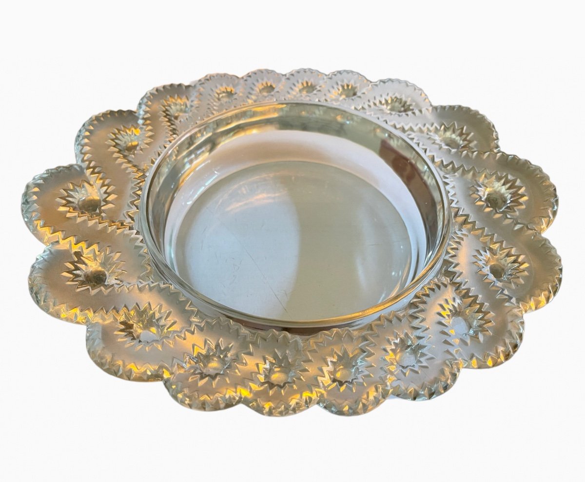 LALIQUE France - Coupe en Cristal modèle Auriac