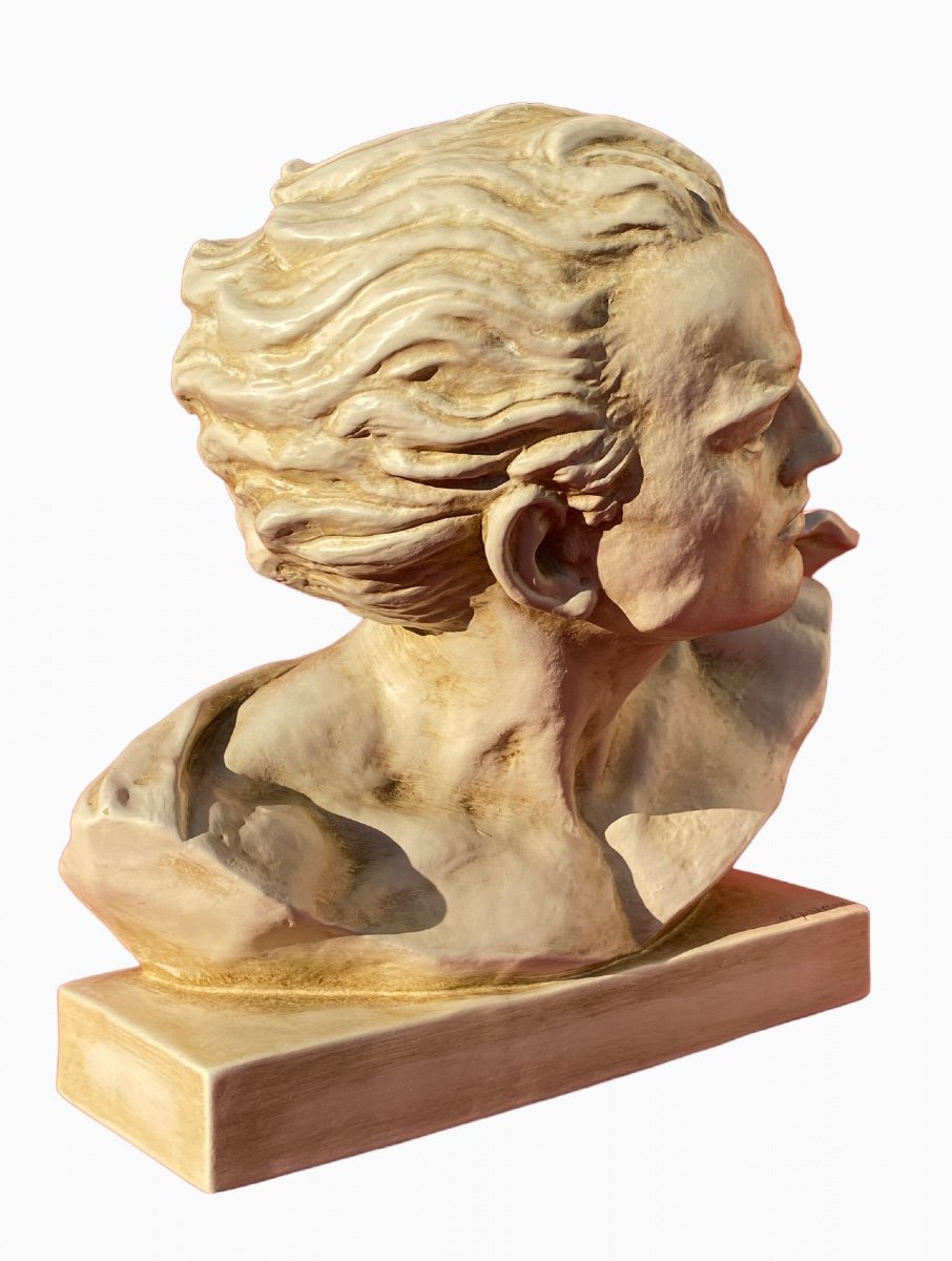 Ugo Cipriani - Jean Mermoz, Terracotta-photo-1