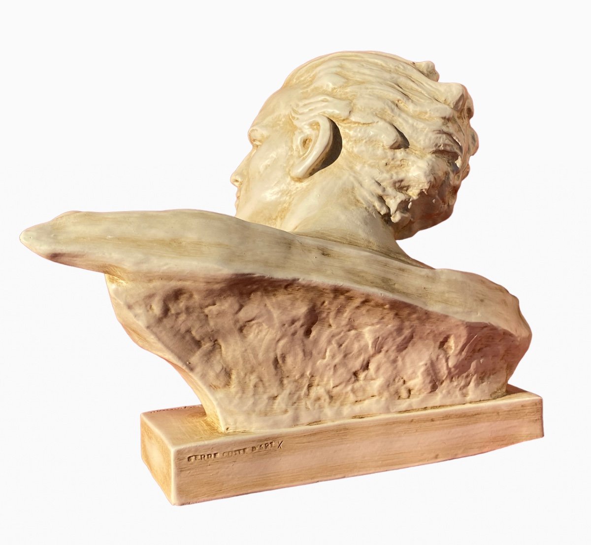 Ugo Cipriani - Jean Mermoz, Terracotta-photo-3