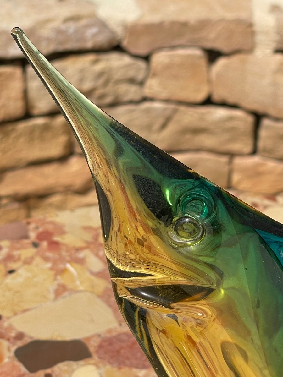MURANO - Poisson Espadon en Verre-photo-1