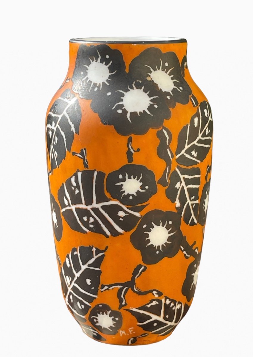 Ateliers Mf Sèvres - Porcelain Vase