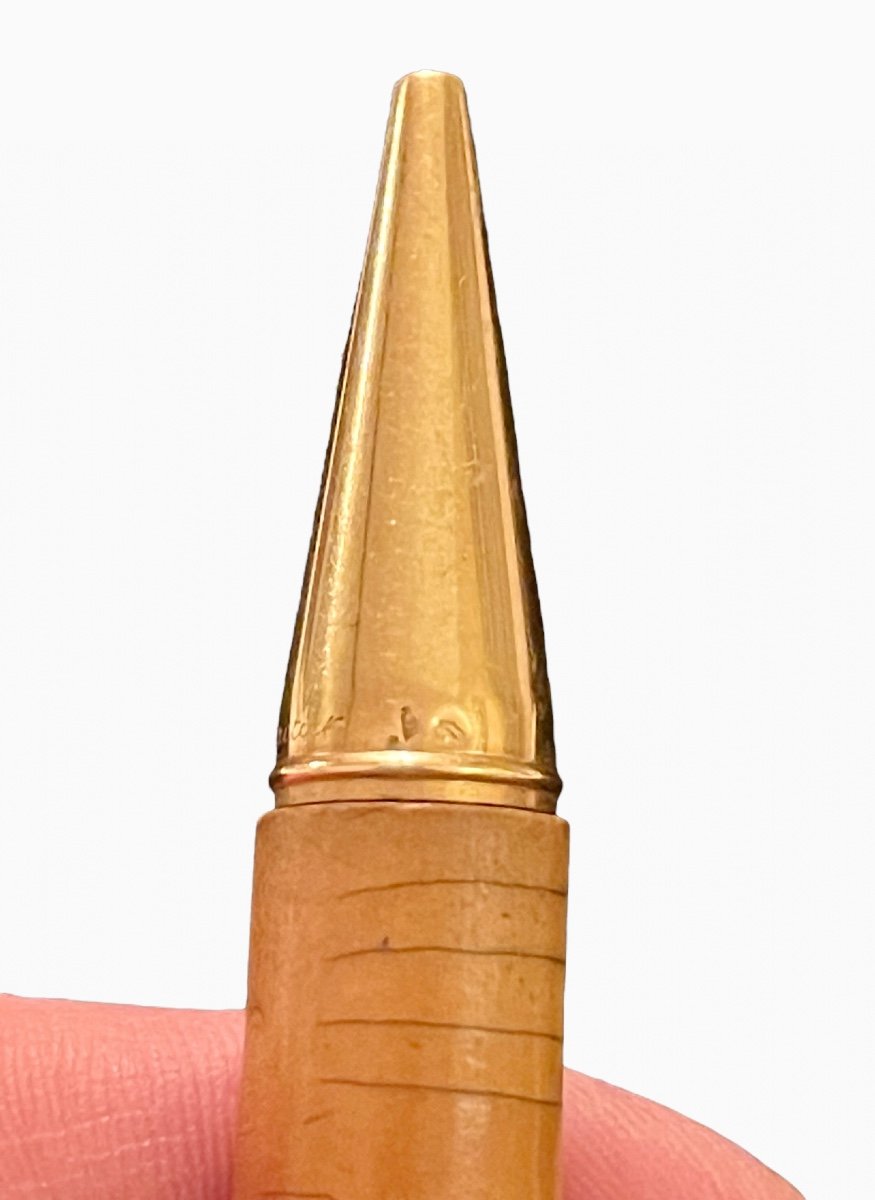 CARTIER Paris - Crayon en Bambou & Or-photo-7