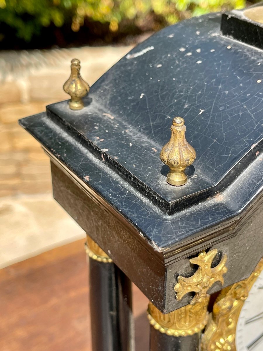Pendule Portique Napoléon III -photo-4