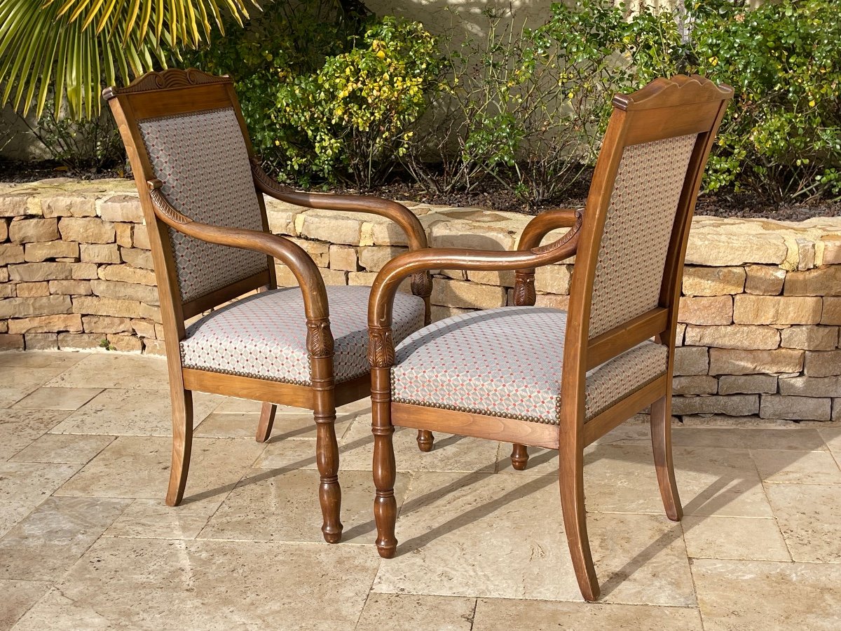 Pair Of Armchairs-photo-2