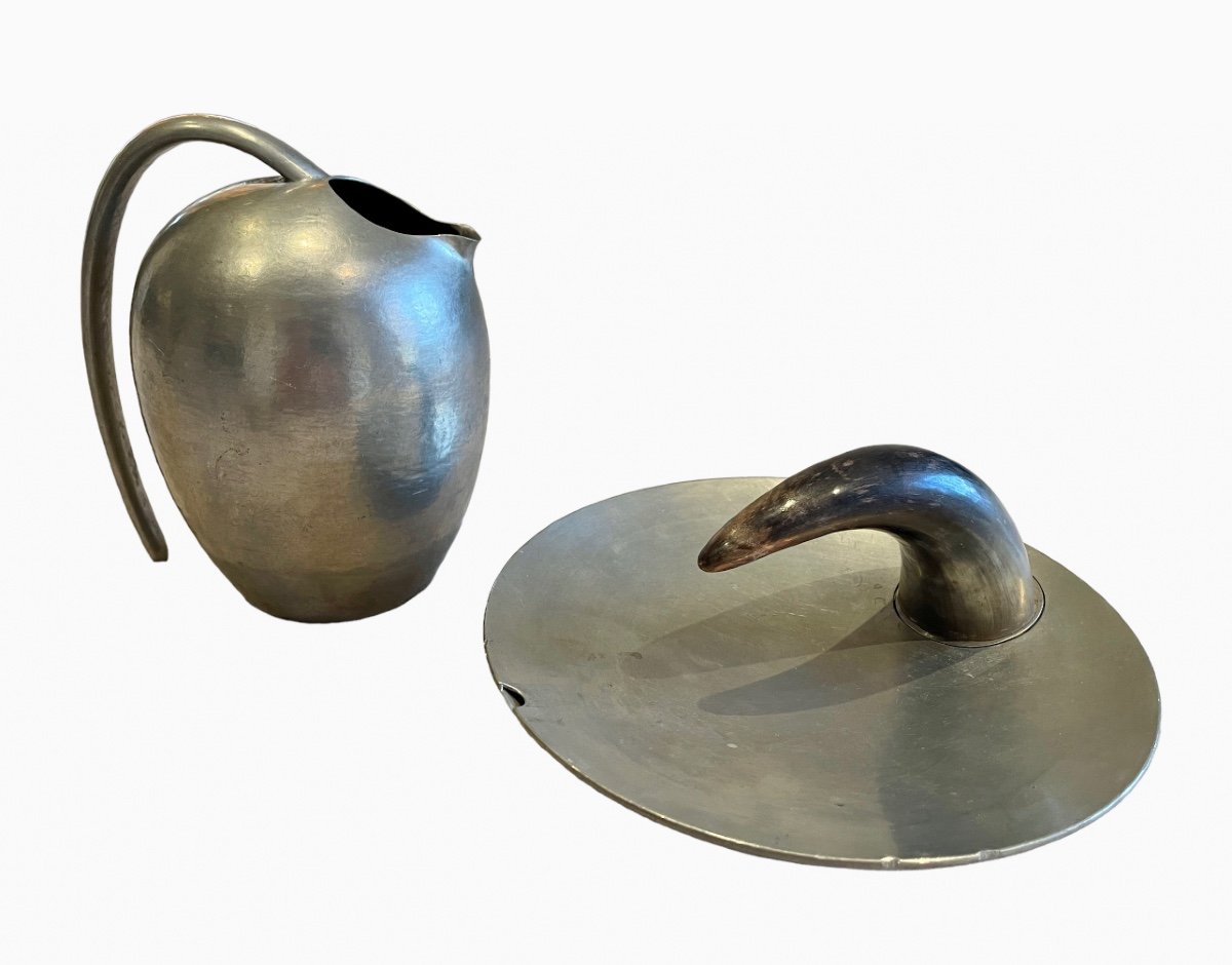 Jérôme Douillet - Tinware, Jug And Teapot