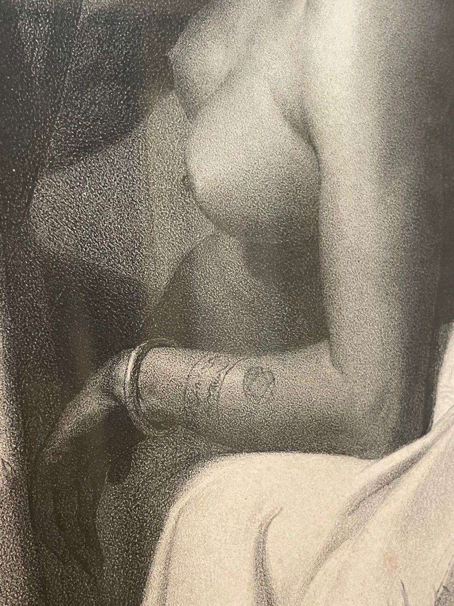 D’après Horace VERNET - Marchand d’Esclaves, Gravure-photo-1