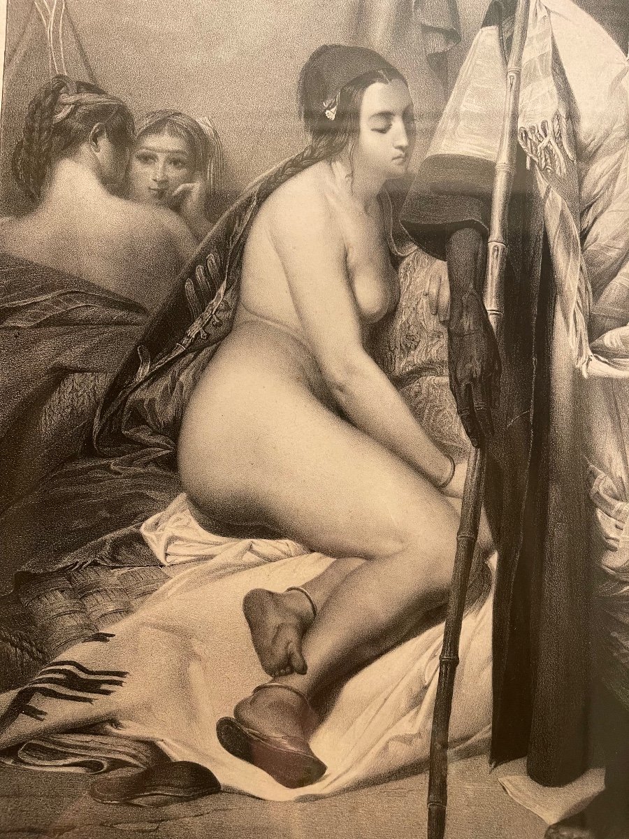 D’après Horace VERNET - Marchand d’Esclaves, Gravure-photo-3