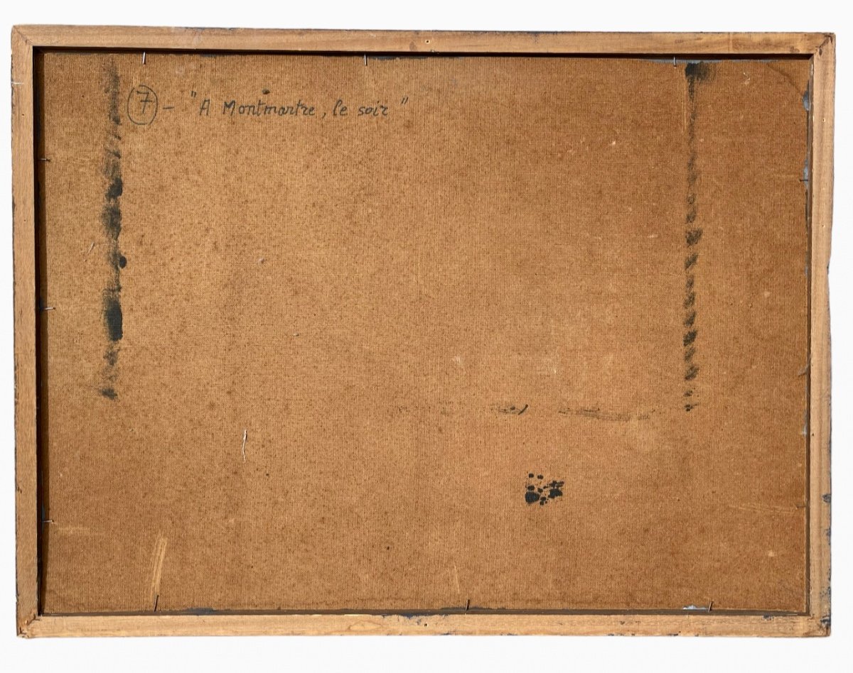 A.g Korovine - Montmartre, Le Soir-photo-7