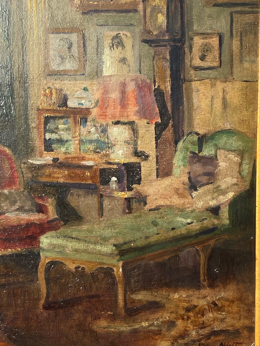 William ABLETT - Scène d’intérieur -photo-2