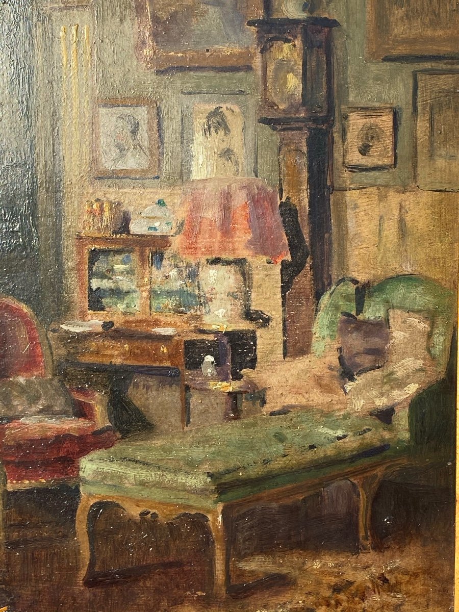 William ABLETT - Scène d’intérieur -photo-3