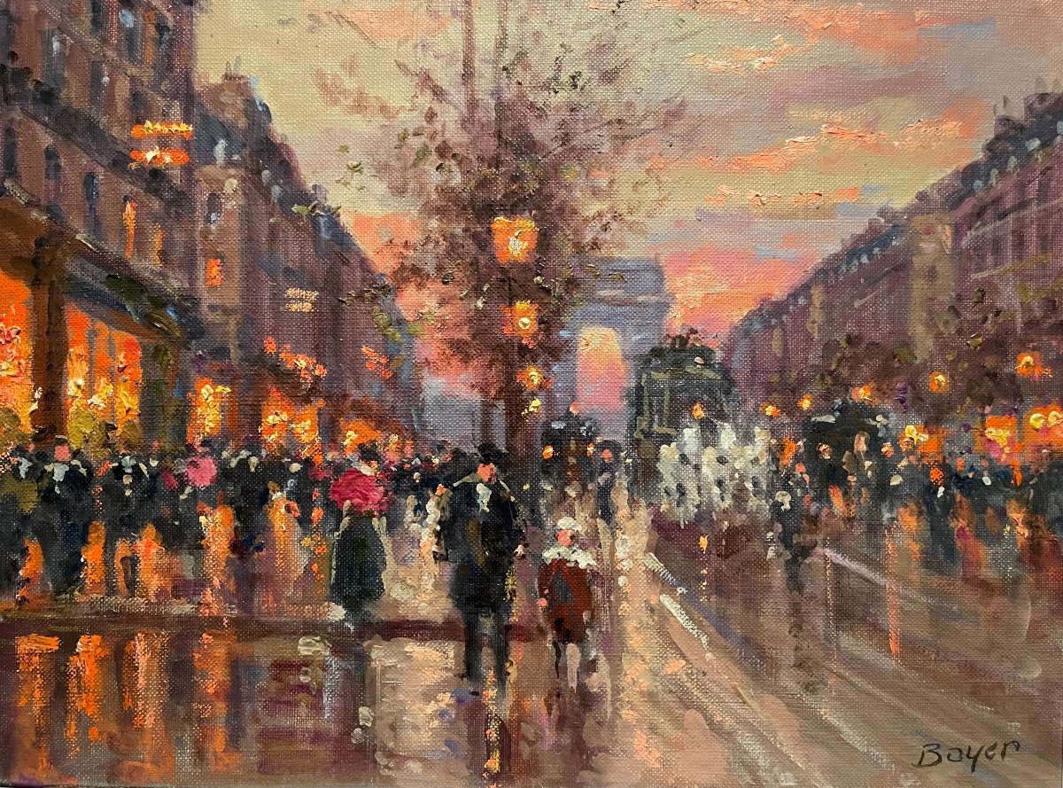 émile Boyer - The Champs élysées -photo-2