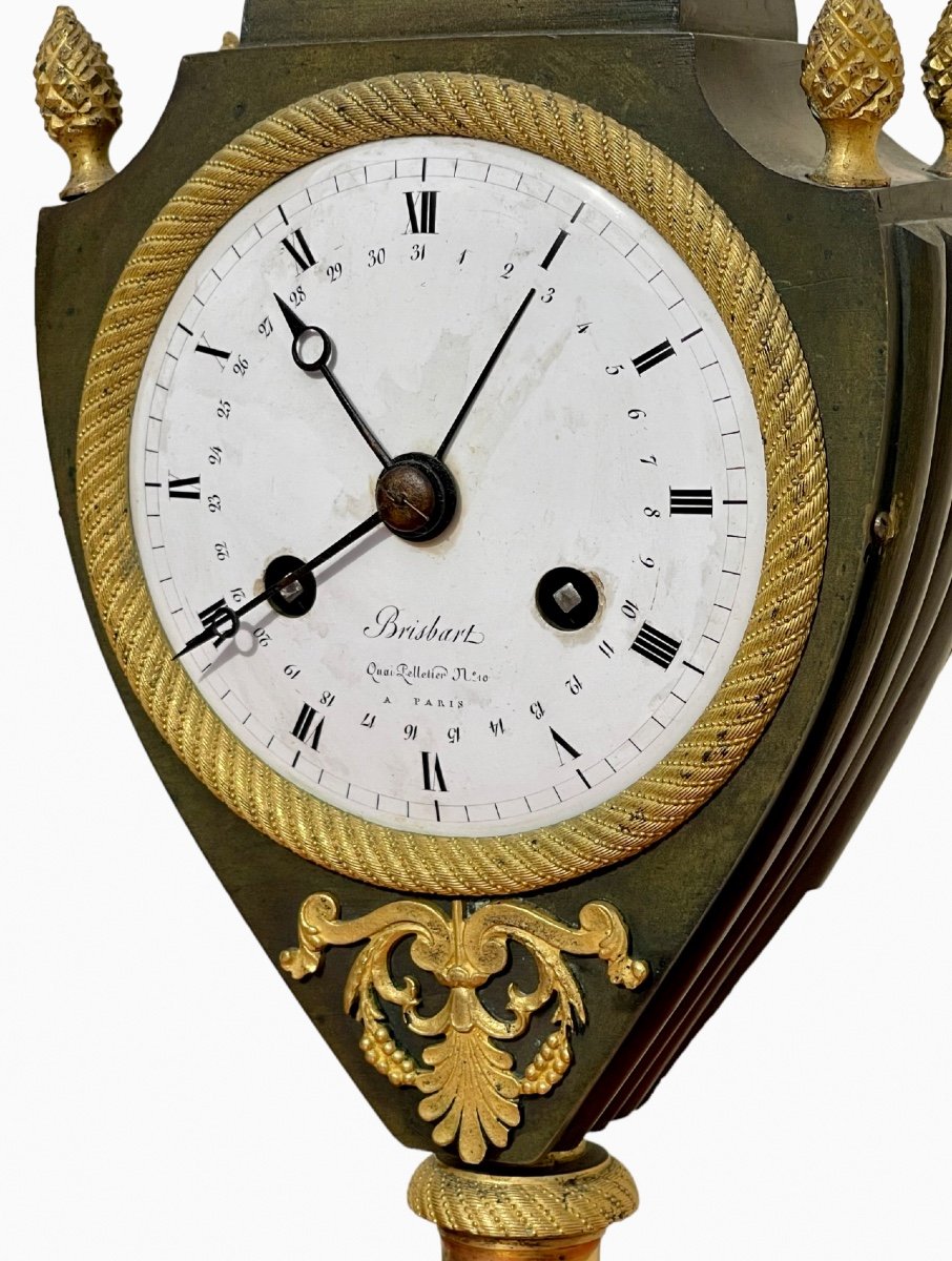 Brisbart In Paris - Empire Period Clock -photo-2