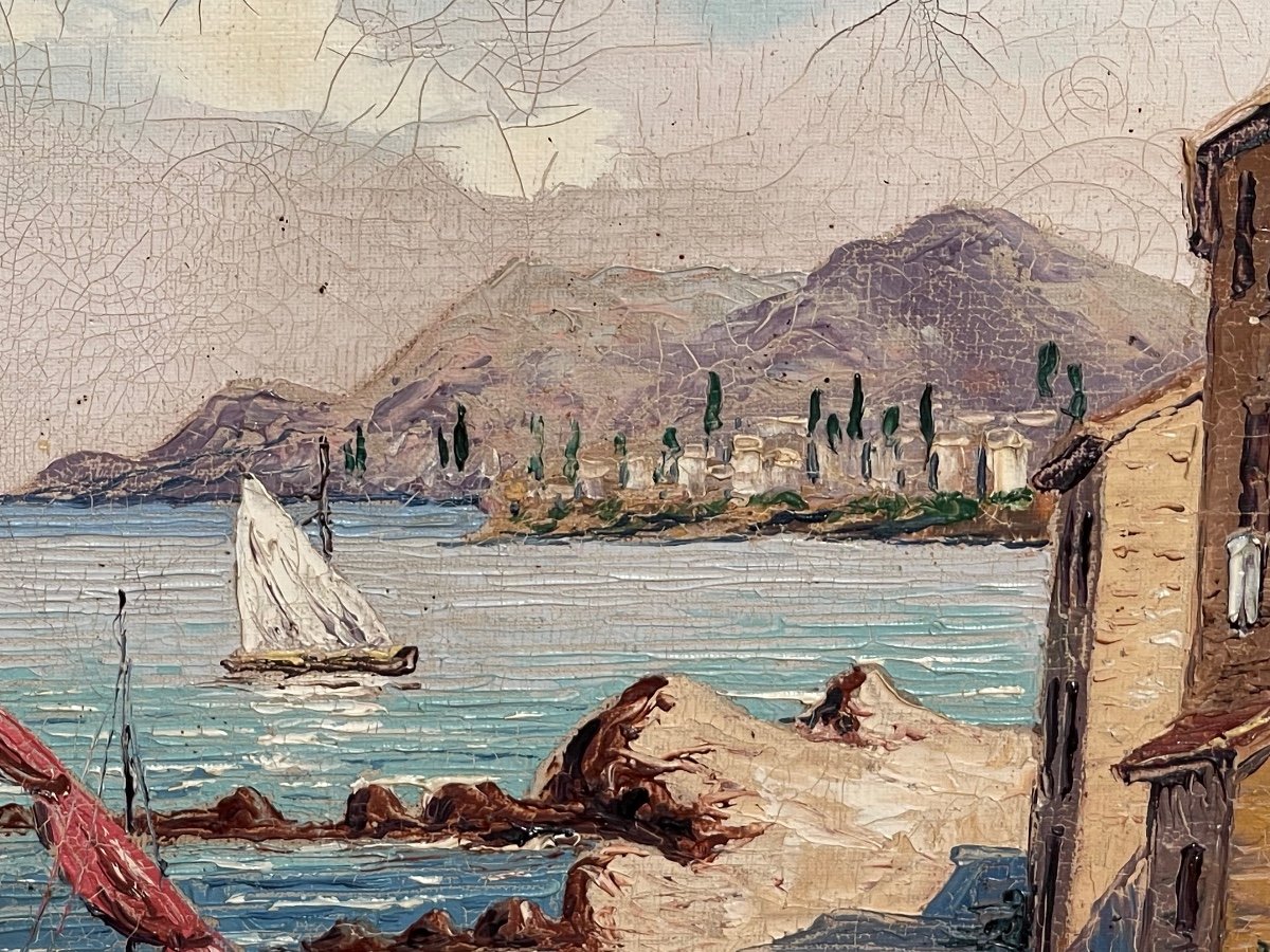 René Bondenet - Mediterranean Port 1947-photo-4